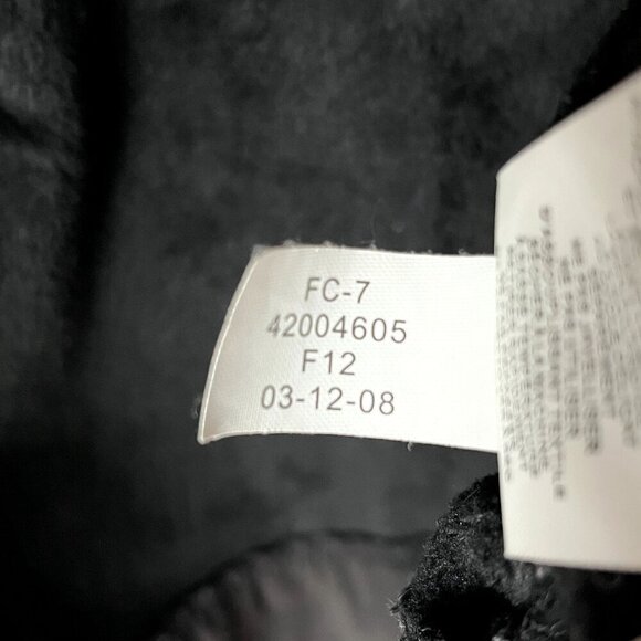 Y2K Free Country Black Fleece Lined Jacket Size Medium - Picture 7 of 8